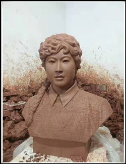 現代人物泥塑